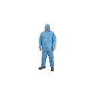 Zenith Safety - Combinaisons À Capuchon De Première Qualité, Moyen, Bleu, Polypropylène, paquet de 36-Couleur Bleu