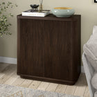 Hudson&Canal - Meuble d'appoint Easton 32 po de largeur - Brun aulne-Caractéristiques assemblage facile