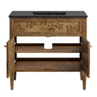 Modway - Elysian 36" Vanette de salle de bain - Noir brun-8