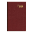 Brownline - 2027 agenda de poche hebdomadaire – 4 3/4 po x 3 po – couleurs assorties-Section téléphone et adresse