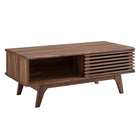 Modway - Render Table basse - Noyer-Table basse moderne du milieu du siècle