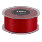 JAM Paper - Ruban de satin double face - 1 1/2" de large x 25 m - Rouge-Notre ruban décoratif est fabriqué à partir de satin double face de la plus haute qualité, avec une finition lisse !