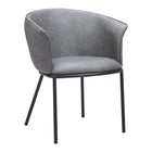 Zuo - Garston Chaise de salle à manger - Gris-Assemblage requis