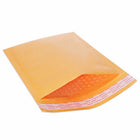 5x10 po # 00 Kraft à bulles enveloppes à bulles enveloppes 250 pièces 12,75 x 25,4 cm-Le rembourrage à bulles de 3/16 "protège les objets pendant le transport
