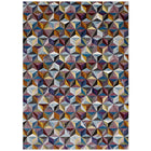 Modway - Arisa Mosaïque hexagonale géométrique Tapis de comédie 8 pi l x 10 pi L - Multicolore-Tapis en mosaïque hexagonale géométrique