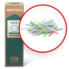 TerraCycle - Pailles - Zero Waste Box- Moyenne-Veuillez nous envoyer toutes les pailles en papier ou en plastique.