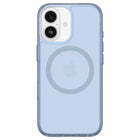 OtterBox - Étui Symmetry MagSafe avec Contrôle de la Caméra pour iPhone 17 - Argent Bleu-Technologie intégrée conçue pour prendre en charge une interaction transparente avec le contrôle de la caméra