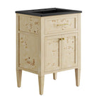 Modway - Elysian 24" Vanette de salle de bain - Burl noir-Vanité de salle de bain moderne