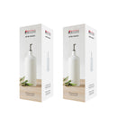 Maxwell & Williams - Diamants Bouteille d'Huile - 500 ml - Paquet de 2 -Fabriqué en porcelaine et en métal