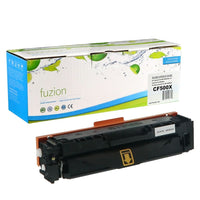 fuzion - HP 202X (CF500X) Cartouche De Toner Compatible - Haut Rendement - Noir-Couleur d'encre: Noir
