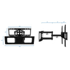 Mount-It! – Support mural inclinable et pivotant pour téléviseur ACL/DEL/plasma de 32 po à 55 po (MI-3990)-9