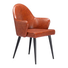 Zuo - Silloth Chaise de salle à manger - Brun-Assemblage requis