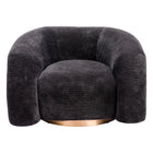 Zuo - Havn Fauteuil d’appoint - Noir-Soutien confortable des accoudoirs