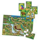 Talicor - Voyage sur l'Amazone Playzzle - Jeu de société éducatif pour enfants-En savoir plus sur les animaux exotiques : découvrez les noms des animaux exotiques de l'Amazonie, suscitant la curiosité et les connaissances sur la faune