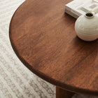 Modway - Rivian Ronde 34 » Table basse - Noyer-Assemblée requise