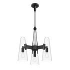 Modway - Beacon 3-Lumière Lumière suspendue - Noir transparent-Nécessite 3 ampoules E26 de 60 W