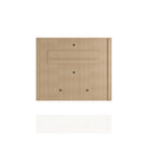 Manhattan Comfort - Centre de divertissement flottant moderne Plaza 64,25 po - Blanc cassé-11,65 po L x 64,25 po l x 53,54 po H