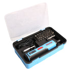 Fixtec - Kit de tournevis sans fil 4V lithium-ion & 26 pièces d'accessoires, USB-5