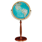Replogle - National Gegraphic Globe terrestre illuminé bleu océanChamberlin 16 po - Anglais-Éclairé avec des lumières LED longue durée