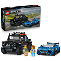 LEGO - Speed Champions La Jaguar Project 7 et le Land Rover Defender-Ensemble double LEGO Speed Champions Jaguar et Land Rover
