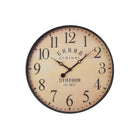 Monarch Specialties - Horloge - 20 po Rond - Horloge Murale - Brun Antique - Transitionnel-Une horloge murale ronde de 20 pouces, simple et tendance, dotée d'un cadre en plastique durable de couleur marron antique, parfaite pour ajouter une touche de style à toute décoration intérieure
