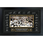 Pittsburgh Penguins 2016 Stanley Cup Replica Signature Frame - Impression encadree - 35" x 23"-Qualité supérieure - print framed