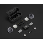 DJI - Mic Mini 2S avec 2 émetteurs, 1 récepteur et un étui de charge-Connectivité intergénérationnelle 4TX + 1RX et sortie quatre canaux