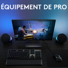 Logitech – Souris de jeu hautes performances G502 Hero (910-005469 G502)-Contenu de la boîte : Souris de jeu G502 HERO, documentation