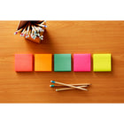 Post-it - Feuillets éclair pour distributeur, collection Paradis floral, 3 po x 3 po, 100 feuillets/bloc, 600 feuilles, paquet de 6-Les feuillets en accordéon sont spécialement conçus pour être compatibles avec les Distributeurs de feuillets éclair Post-it