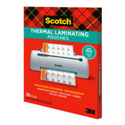 Scotch - Pochettes de plastification thermique effaçables à sec - paquet de 50-Protège et ajoute du professionnalisme aux documents professionnels