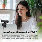 EMEET - Webcam SmartCam C60E Ultra 4K avec deux microphones antibruit IA-10