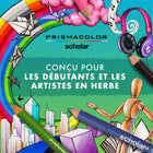 Prismacolor Crayons de couleur Scholar - paquet de 24-Crayons de qualité artistique accessibles aux étudiants de niveau intermédiaire à avancé et aux artistes de profession