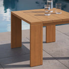 Modway - Tahoe Terrasse extérieure Bois d’acacia Table d’appoint - Naturel-Construction résistante à l’eau