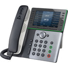 HP - Poly Edge E550 Téléphone IP à montage mural avec/sans fil Bluetooth/WiFi - Noir-12 touches de ligne prenant en charge jusqu'à 34 lignes SIP avec pagination