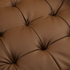 Modway - Valour Touffe Cuir végane Fauteuil d’accent - Brown-8