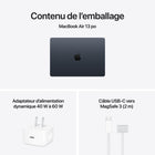 Apple - MacBook Air 13 po - M5 - 10 coeurs - 512 Go SSD - Mémoire unifiée 16 Go - Minuit-9