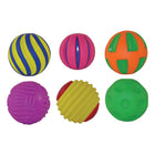Get Ready KidsMD – Balle texturée à couinement, couleurs variées-Taille : 3 1/2 à 4 1/2 po
