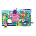 Manhattan Toy - Livre souple Buzzing Through-Illustrations aux couleurs éclatantes