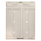 Enveloppe de courrier interne SupremeX à point autocollant réutilisable, 32 lb, naturel, 10 pox 13 po, 25/pqt-Kraft naturel