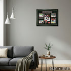 Sidney Crosby collage Team Canada Golden Goal - Impression encadree - 35" x 27"-Prêt à accrocher - livré entièrement assemblé