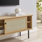 Modway - Cambria 47 po Meuble TV, Chêne-Construction en panneaux de particules