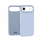Blu Element - Étui Silicone MagSafe pour iPhone 17 Air - Bleu pastel-Doublure en microfibre pour éviter les rayures