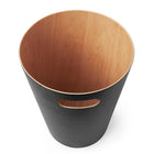 Umbra - Poubelle Woodrow, noir-Sans couvercle