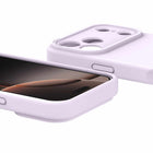 Avana - Coque MagSafe Velvet iPhone 17 Pro - Lavande-Fente pour sangle pour breloques ou cordon