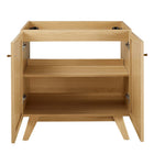 Modway - Soma 30" Armoire de toilette de salle de bain (lavabo non inclus) - Chêne-8