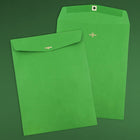 JAM Paper Enveloppes recyclées à extrémité ouverte, 10 x 13 po, fermeture à agrafe, vert, paq./25 (87519a)-4