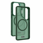 Blu Element - Chromatic Kick avec aimants Étui pour Samsung Galaxy S26+, Vert Sauge-Résistant aux chocs