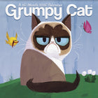 DateWorks - 2026 Mini Calendrier Mural 16 Mois - 7 po x 7 po - Chat Grincheux - Anglais -7,00" x 7,00"