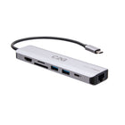 C2G - Station d’accueil USB-C vers HDMI Mini - Gris-Prend en main Gigabit Ethernet (10M/100M/1000M)