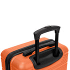 Swiss Mobility - Valise de cabine rigide 21,50 po de la collection YVR - Corail-Intérieur doublé avec panneau de séparation, poches pratiques et sangles de serrage pour garder le contenu organisé et en place
